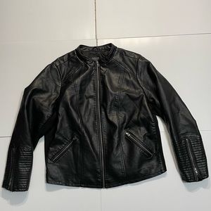 Torrid Faux Leather Moto Jacket 2XL